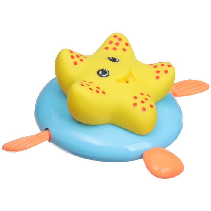 Заводная игрушка для ванны с брызгалкой «Звезда», Крошка Я