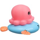 Заводная игрушка для ванны Крошка Я «Осьминожка», с брызгалкой, от 3 мес. - Фото 3