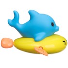 Заводная игрушка для ванны с брызгалкой «Дельфин», Крошка Я - Фото 4