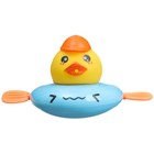Заводная игрушка для ванны с брызгалкой «Утёнок», Крошка Я - фото 4442155