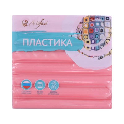Пластика - полимерная глина 50 г "Суперпрочная формула" Розовый фламинго