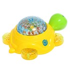 Каталка музыкальная «Черепашка», световые, звуковые эффекты, в пакете - фото 24630750