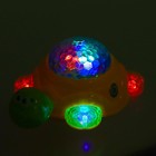 Каталка музыкальная «Черепашка», световые, звуковые эффекты, в пакете - фото 24630752