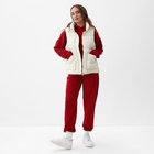 Костюм женский (толстовка и брюки) MIST, р. 44-46, бордовый 10198681