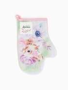 Варежка-прихватка Доляна "Зайчик" 20х28см,35% хл,65% п/э,ватин 250г/м2 - фото 809397412