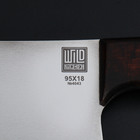 Нож - топорик средний Wild Kitchen, сталь 95×18, лезвие 17 см - Фото 5