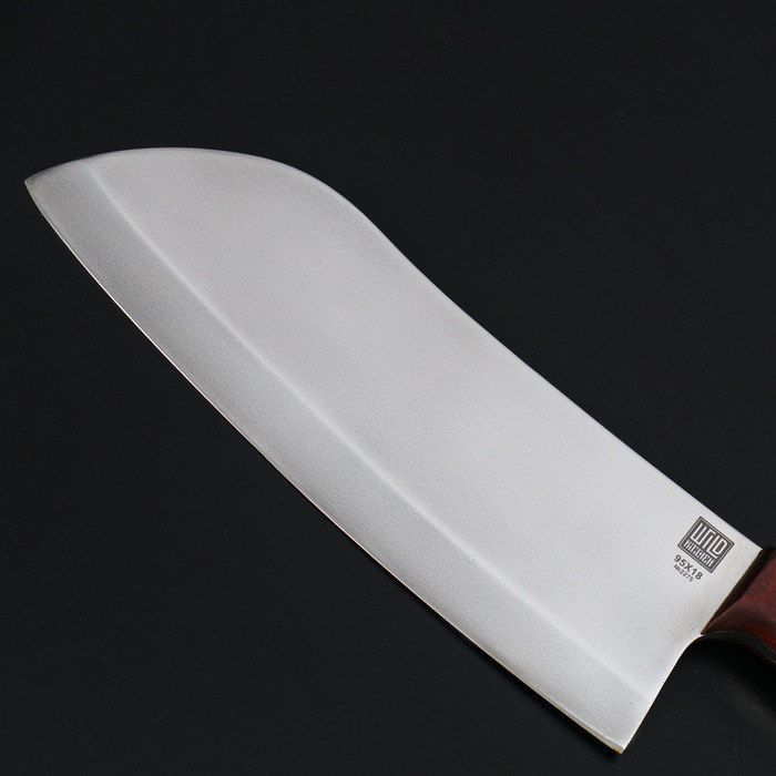 Нож - топорик большой Wild Kitchen, сталь 95×18, лезвие 19,5 см - фото 1909597512