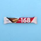 Вафли "168", в шоколадной глазури с орехами, 30 г - фото 321417038