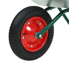 Тачка садовая, одноколёсная: груз/п 120 кг, объём 65 л, Greengo - Фото 12