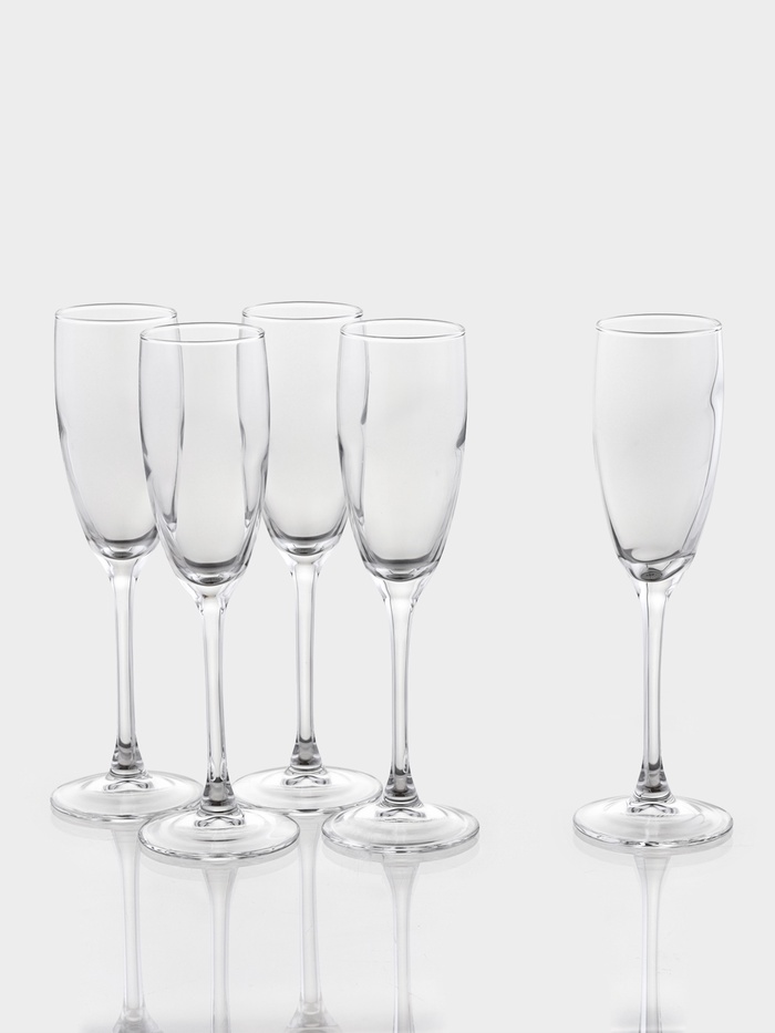 УЦЕНКА Набор бокалов для шампанского Luminarc Signature, 170 мл, 6 шт. - Фото 1