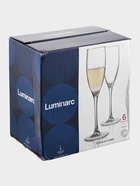 УЦЕНКА Набор бокалов для шампанского Luminarc Signature, 170 мл, 6 шт. - Фото 6