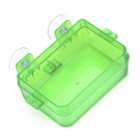 Кормушка NomoyPet для террариума на присосках, 10 х 4 х 7,5 см, зелёная - Фото 4