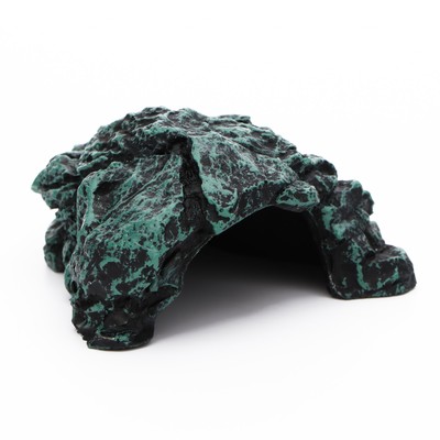 Декор для террариума Укрытие под камень, 8.5×8×5 см