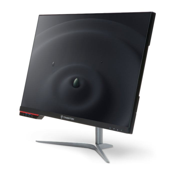 Моноблок Гравитон М50И, 23.8", VA, i3 9100, 8 Гб, SSD 256 Гб, UHD 630, NoOS, чёрный