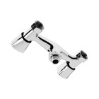 Смеситель для душа ZEIN Z3725, двухвентильный, лейка 3 режима, шланг 150 см, хром - Фото 6