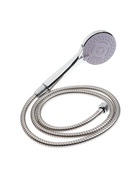 Смеситель для ванны ZEIN Z3726, двухвентильный, излив 30 см, лейка 3 режима, хром - Фото 18