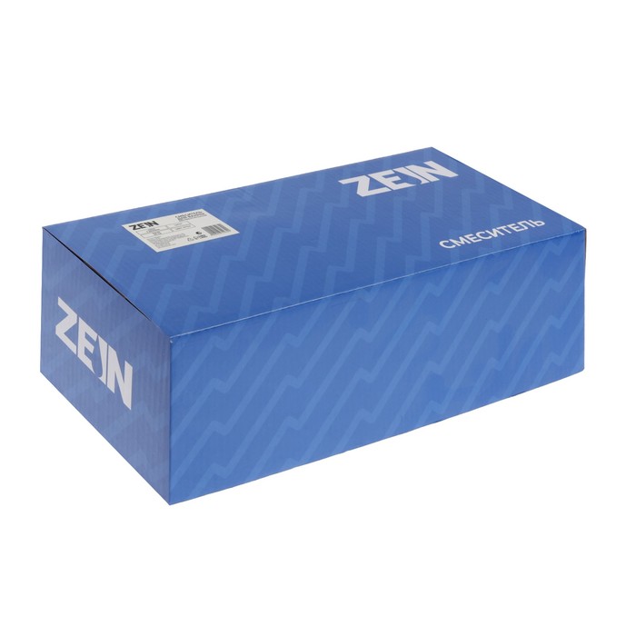 Смеситель для ванны ZEIN Z3726, двухвентильный, излив 30 см, лейка 5 режимов, хром