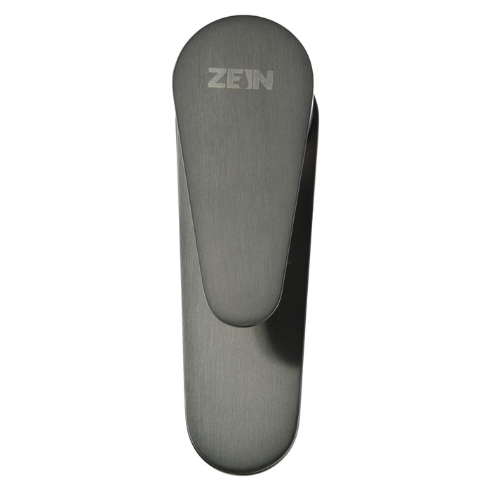 Смеситель для раковины ZEIN Z3768, однорычажный, высота излива 9.5 см, графит