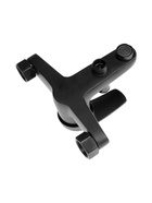 Смеситель для ванны ZEIN Z3838, однорычажный, душевой набор, лейка 5 режимов, черный - Фото 6