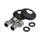 Смеситель для ванны ZEIN Z3841, однорычажный, душевой набор, лейка 5 режимов, черный - Фото 10