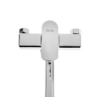 Смеситель для ванны ZEIN Z3845, однорычажный, излив 30 см, душевой набор, лейка 5 реж, хром - Фото 8