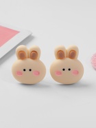 Серьги-клипсы детские «Выбражулька» зайчик пухлячок, коричневые 10176948