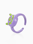 Кольцо «Монстрик» круглый, цвет зелёно-фиолетовый, безразмерное - Фото 3