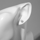 Серьги пусеты в коробке QF «Жемчужинки», 108 пар, 4, 5, 6 мм, цвет молочный в серебре - Фото 6