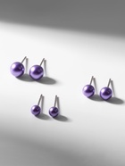 Пусеты в коробке 108 пар «Жемчужинки», 4, 5, 6 мм, цветные в серебре 10203602