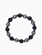 Браслет из бусин «Шунгит и Гематит», чёрный - Фото 1