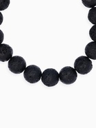 Браслет из бусин «Лава», d=5.5 см, шар №10, чёрный - Фото 2