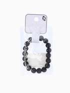 Браслет из бусин «Лава», d=5.5 см, шар №10, чёрный - Фото 7