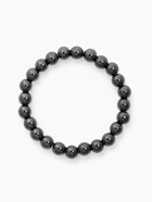 Набор браслетов 2 шт. шар №8 «Гематит» и шар №10 «Агат» - Фото 3