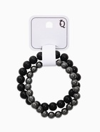 Набор браслетов 2 шт. шар №8 «Гематит» и шар №10 «Агат» - Фото 6