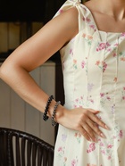 Набор браслетов 2 шт. шар №8 «Гематит» и шар №10 «Агат» - Фото 7