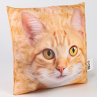 Подушка декоративная антистресс, кот «Рыжик» - Фото 4