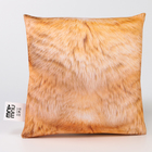 Подушка декоративная антистресс, кот «Рыжик» - Фото 6