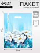 Пакет «Аура», полиэтиленовый с вырубной ручкой, 38×47 см, 60 мкм - Фото 1