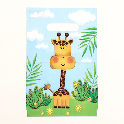 Пакет «Лимпопо», полиэтиленовый с вырубной ручкой, 20×30 см, 30 мкм