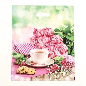 Пакет «Полдень», полиэтиленовый с вырубной ручкой 40?47 см, 45 мкм (комплект 50 шт)