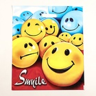 Пакет «Смайлики», полиэтиленовый с вырубной ручкой 40?47 см, 45 мкм (комплект 50 шт) - фото 67926664