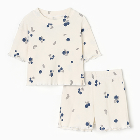 Пижама детская (футболка и шорты) KAFTAN Little berry р.36 (134-140)