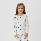 Пижама детская (лонгслив и брюки) KAFTAN Little berry р.38 (146-152) 10346043 - фото 12223836