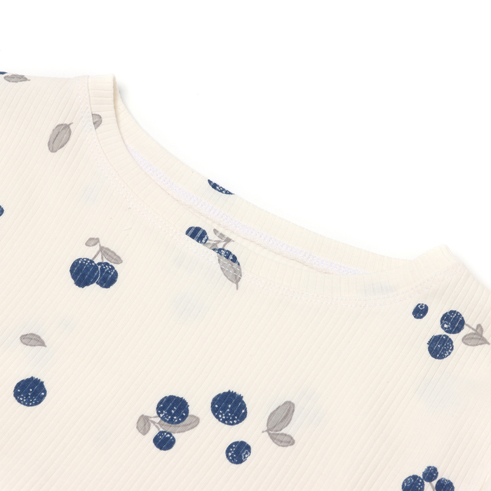 Пижама женская (футболка и шорты) KAFTAN Blueberry р. 44-46