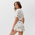 Пижама женская (футболка и шорты) KAFTAN Blueberry р. 44-46 - фото 24638273