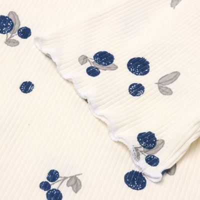 Пижама женская (футболка, шорты) KAFTAN Blueberry, размер 48-50, молочная