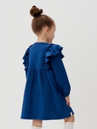Платье для девочки синее KAFTAN: Blueberry, рост 110-116 см - Фото 5