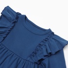 Платье для девочки синее KAFTAN: Blueberry, рост 110-116 см - Фото 8