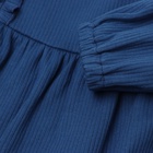 Платье для девочки синее KAFTAN: Blueberry, рост 110-116 см - Фото 9