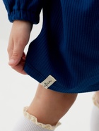 Платье для девочки синее KAFTAN: Blueberry, рост 122-128 см - Фото 6